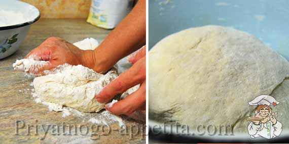 замес теста