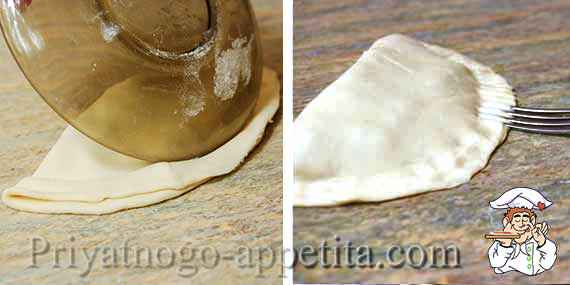 вырезка чебуреков