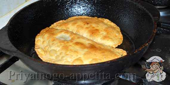 жареные чебурект